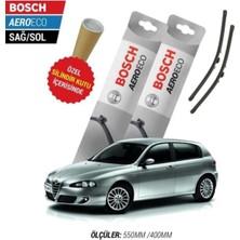 Bosch Alfa Romeo 147 2008 Silecek Takımı Aero-Eco Serisi Tam Uyumlu