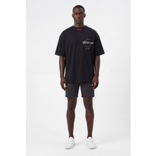 Blow Up Future Gen Darling Siyah Oversize Erkek T-Shirt 141403