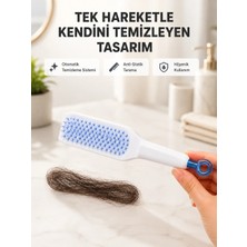 İyisi Olsun Kendi Kendini Temizleyen Saç Tarağı – Anti-Statik, Silikon Uçlu, Abs Malzeme, 22X4 cm
