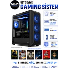 Özlen X10 ULTRA 5 245KF RTX 5060 8GB 16GB DDR5 RAM 500GB M.2 SSD Oyuncu Bilgisayarı
