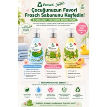 Frosch Kids Senses Çocuk Sıvı Sabun Seti 3 x 300 ml (Kinder + Pfirsichblüte Pembe + Pfirsichblüte Sarı)