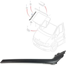 Ford Otosan Ford Transit Ön Cam Dış Direk Plastiği Sağ 2001-2006