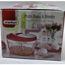 Wenken Pratik Rondo Blender, Çelik Bıçaklar,manuel Olarak Kullanılır