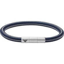 Emporio Armani AJEGS2990-040 Unisex Bileklik, Lacivert