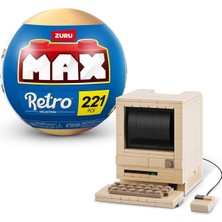 Max Retro Building Bricks Bloklar Collection, 221 Parça, Klasik Bilgisayar