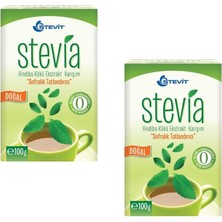 2 Adet Balen Stevia Hindiba Kökü Ekstrakt Karışım Tatlandırıcı To