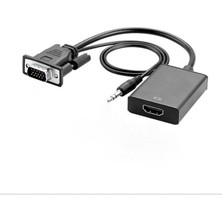 Apera Gn-86 1080P 60hz VGA To HDMI Çevirici Adaptör Ses Kablosu Dahil