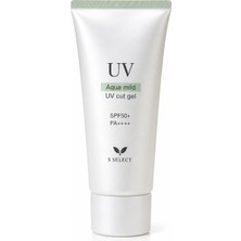 S Select Aqua Mild Uv Cut Gel SPF50+ Pa++++ – Hassas Ciltler +3 Bebek ve Çocuklar  Için Nemlendirici Japon Güneş Jeli-Paraben Alkol Silikon Parfüm Renklendirici Free