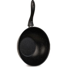 579.0111 Granit Wok Tava 26CM Siyah