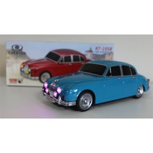 Everton Rt-1958 Zümrüt Yeşil (Emerald) Arabalı  Bluetooth Fm-Usb-Tf-Aux Şarjlı Nostaljik Radyo