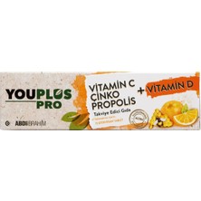 Pro Vitamin C, D, Çinko & Propolis 15 Efervesan Tablet