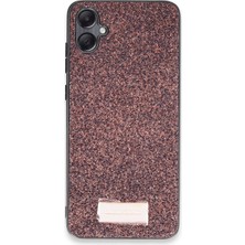 ALK Onegif Samsung Galaxy A05 Bright Simli Kapak - Derin Mor