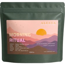 Morning Ritual Nitelikli Öğütülmüş Filtre Kahve Harmanı 250 G - Bergamot, Yasemin, Bal ve Kak