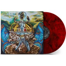 B Side Club Sepultura - Machine Messiah (40TH Anniversary - Limited Edition - Ruby Red Marble Vinyl) Plak