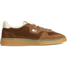 Tommy Hilfiger Taba Kadın Sneaker Mu The Greenwıch Edge Suede