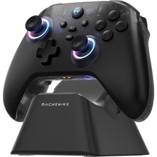 Machenike G3V2 3 Modlu Kablosuz Oyun Kolu Hall Effect Joystick Şarj Standlı Siyah