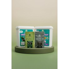 Orchid Peat 7.5 L (2 Adet) + Jeotab Leonardit ve Organik Gübre Paketi
