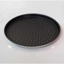 Moontime Alaçatı Özdemir Teflon Delikli Pizza Tavası 32 cm
