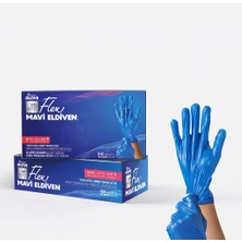 Flex Hi-Tech Tpe Tek Kullanımlık Eldiven 100'LÜ – Lateks Içermez, Pudrasız, Gıdaya Uygun, E