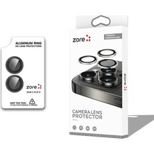 Alan Tech Galaxy Z Flip 8 Safir Premium Kamera Lens Koruyucu Parmak Izi Bırakmayan Anti-Reflective Kamera Koruma Camı
