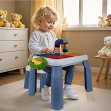 Moontime Alaçatı Büyük Sandalyeli 64 Pcs Bi-Bloks Masası URT035-002