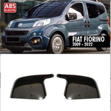 Moontime Alaçatı Dline Fiat Fiorino Yarasa Batman Ayna Kapağı Plastik Piano Black 2009-2022