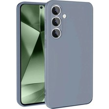 ALK Samsung Galaxy S24 Fe Kılıf Nano Içi Kadife Silikon - Gri