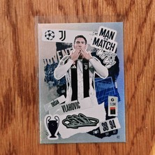 Topps Man Of The Match Dusan Dijital Imzalı Oyun Kartı 412