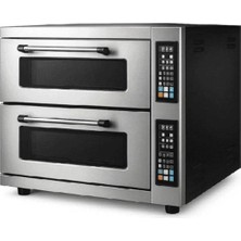 By Kitchen Çift Katlı Elektrikli Pizza Fırını, 24 cm x 8 Pizza Kapasiteli