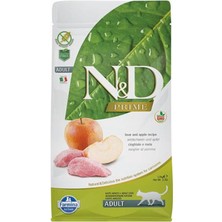 N&d Tahılsız Yaban Domuzlu ve Elmalı Yetişkin Kedi Maması 1.5kg
