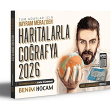 2026 Tüm Adaylar Için Haritalarla Coğrafya Benim Hocam Yayınları TYB0KK6Q325YJ5MX98 Benim Hoca