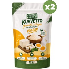 Makarna Lütfen Avantajlı 2 Li Kuvvetto Procan Yumurta ve Peynir Tozu Karışımı (2x 50 G)