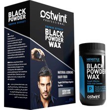 Ostwint Professional Siyahlaştırıcı Şekil Verici Topik Etkili Pudra Black Powder Wax – 20 gr