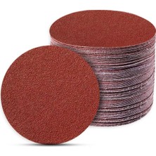 50 Adet Cırt Zımpara 115 mm Spiral Avuç Taşlama (Karma Paket)