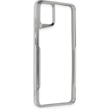 ALK Samsung Galaxy A05 Kılıf Boyi Silikon Kapak - Gümüş