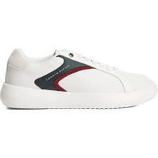 Tommy Hilfiger Beyaz Erkek Sneaker Th Modern Lıghtcup Leather