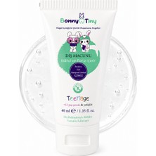Bonny Tiny Teenage 40 ml Diş Macunu SLS İçermeyen Florürlü Meyve Aroması ile Dişleri Korur