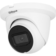 Ozkr Store Dahua IPC-HDW2841TM-S-0280B, 8mpix, 2,8mm Lens, H265+, 30MT Gece Görüşü, Dahili Mikrofon, Starlight, IP67,  Poe Dome Ip Kamera