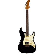 Jet Guitars Jet JS-480 Bk G Elektro Gitar (Siyah)