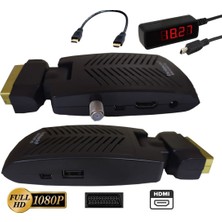Botech Mini Scart HDMI Full Hd USB Uydu Tüplü Tv ve LED Tv Uyumlu  111019