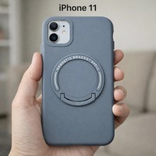 Iphone 11 Gri Rengi Magnet Kılıf