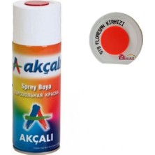 Ozkr Store Akçalı Sprey Boya 400 ml 519 Florasan Kırmızı