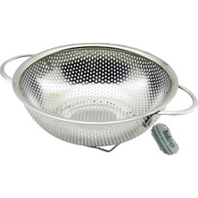 Asitan 19CM Metal Kulplu Çelik Sepet Süzgeç Ince Tel Ayaklı (5264)