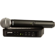 Shure BLX24E SM58-H8E Telsiz Mikrofon Sistemi
