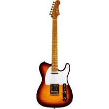 Jet Guitars Jet JT-600 Ss Bs G Elektro Gitar (Tobacco Burst)