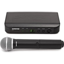 Shure BLX24RE/SM58-H8E Kablosuz El Mikrofonu Sistemi