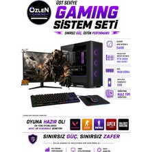 Özlen X12 RYZEN 5 5600 RTX 5060 8GB 16GB RAM 500GB M.2 SSD 24'' Full Hd 200Hz Oyuncu Bilgisayarı