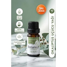 Botanica %100 Saf Okaliptus Yağı Burun Tıkanıklığı Doğal Uçucu Bitkisel Aromaterapi 10 ml