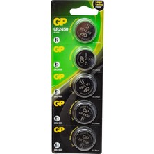Gp CR2450 3 Volt Lityum 5'li Pil