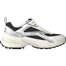 Calvin Klein Siyah Kadın Sneaker Hıke Run Ckstrıpe Mesh Met